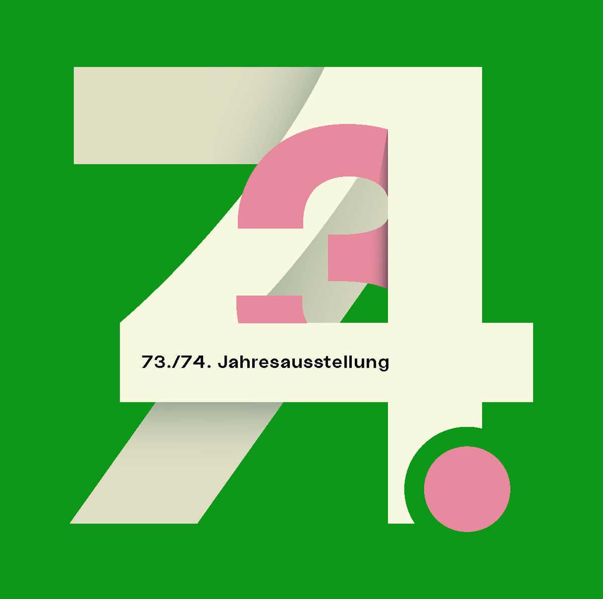 Einladung 73. / 74. Jahresausstellung »Kunst aus Neuss«