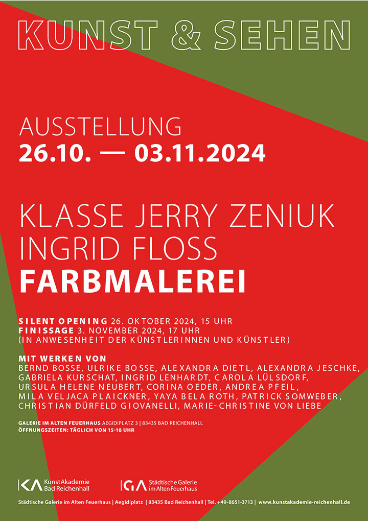 Ausstellung Klasse Jerry Zeniuk